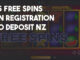 25 free spins on registration