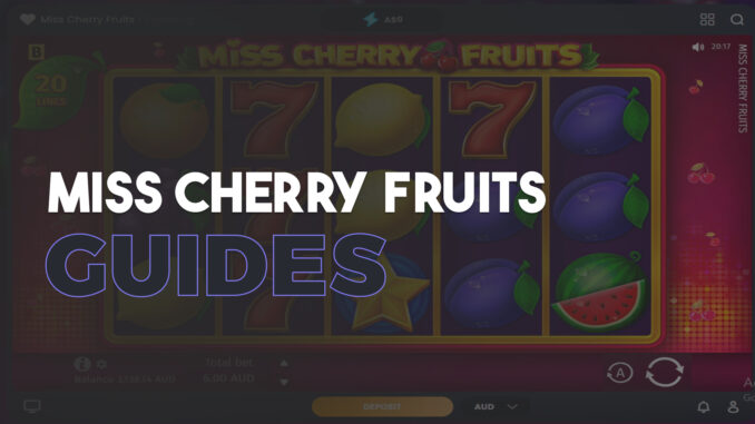 miss cherry fruits